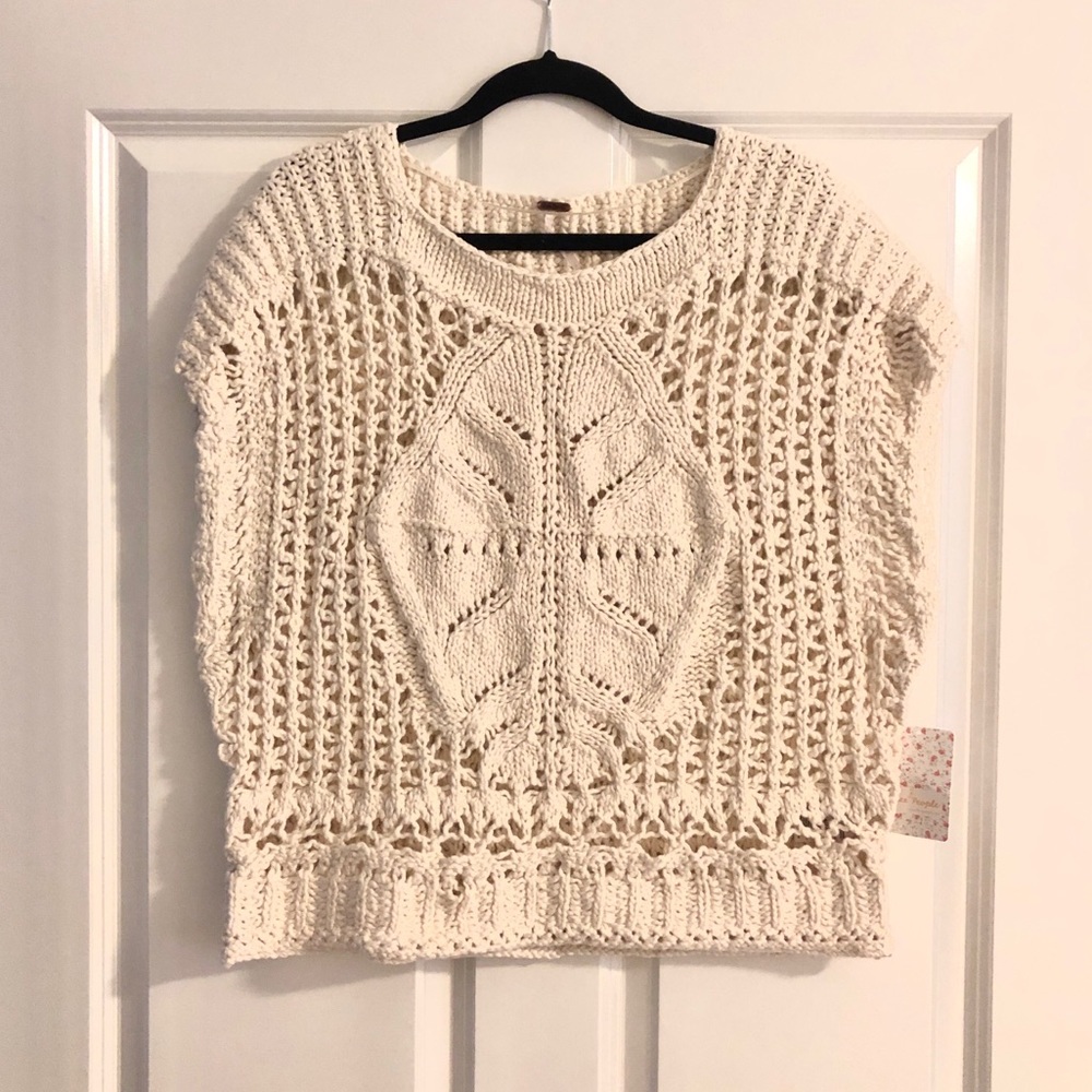 NWT FREE PEOPLE Diamond In The Rough Sweater